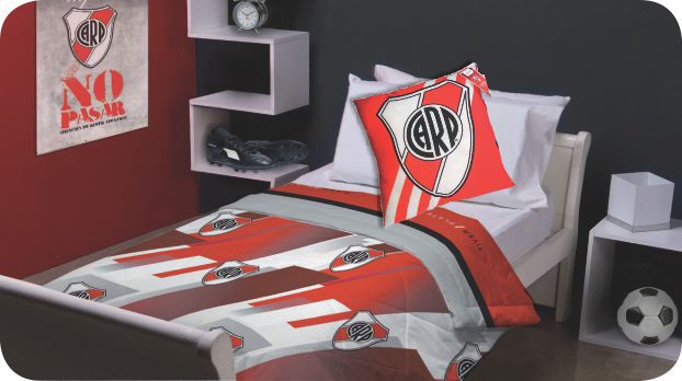 ALMOHADON RELLENO MODELO RIVER 45 X 45