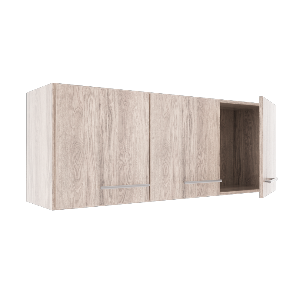 ALACENA 1.20 MTS CON ESTANTE ABEDUL 4038 ORLANDI