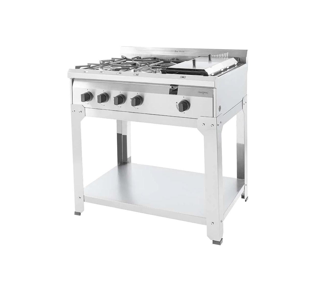 ANAFE 4 HORNALLAS CON PLANCHA PROFESIONAL 533-MG SOL REAL