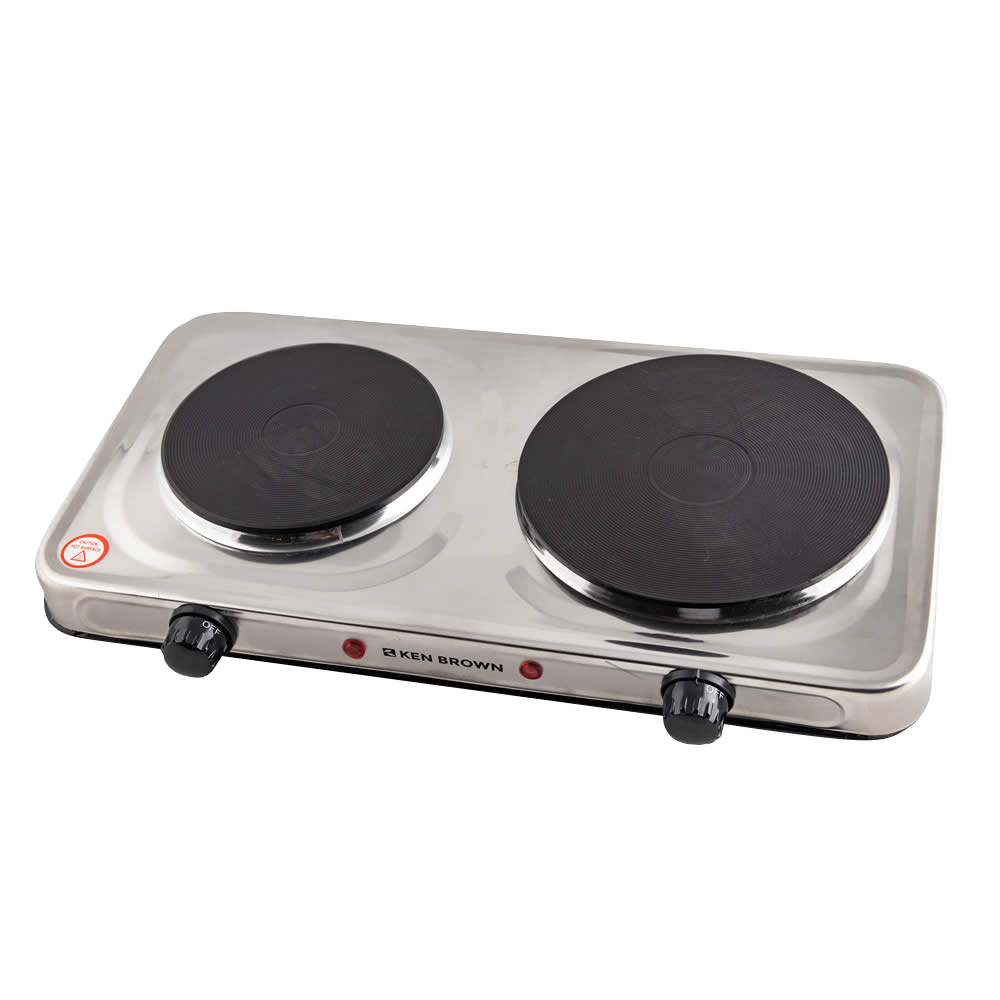 ANAFE ELECTRICO DOBLE 2500W H-005S KEN BROWN