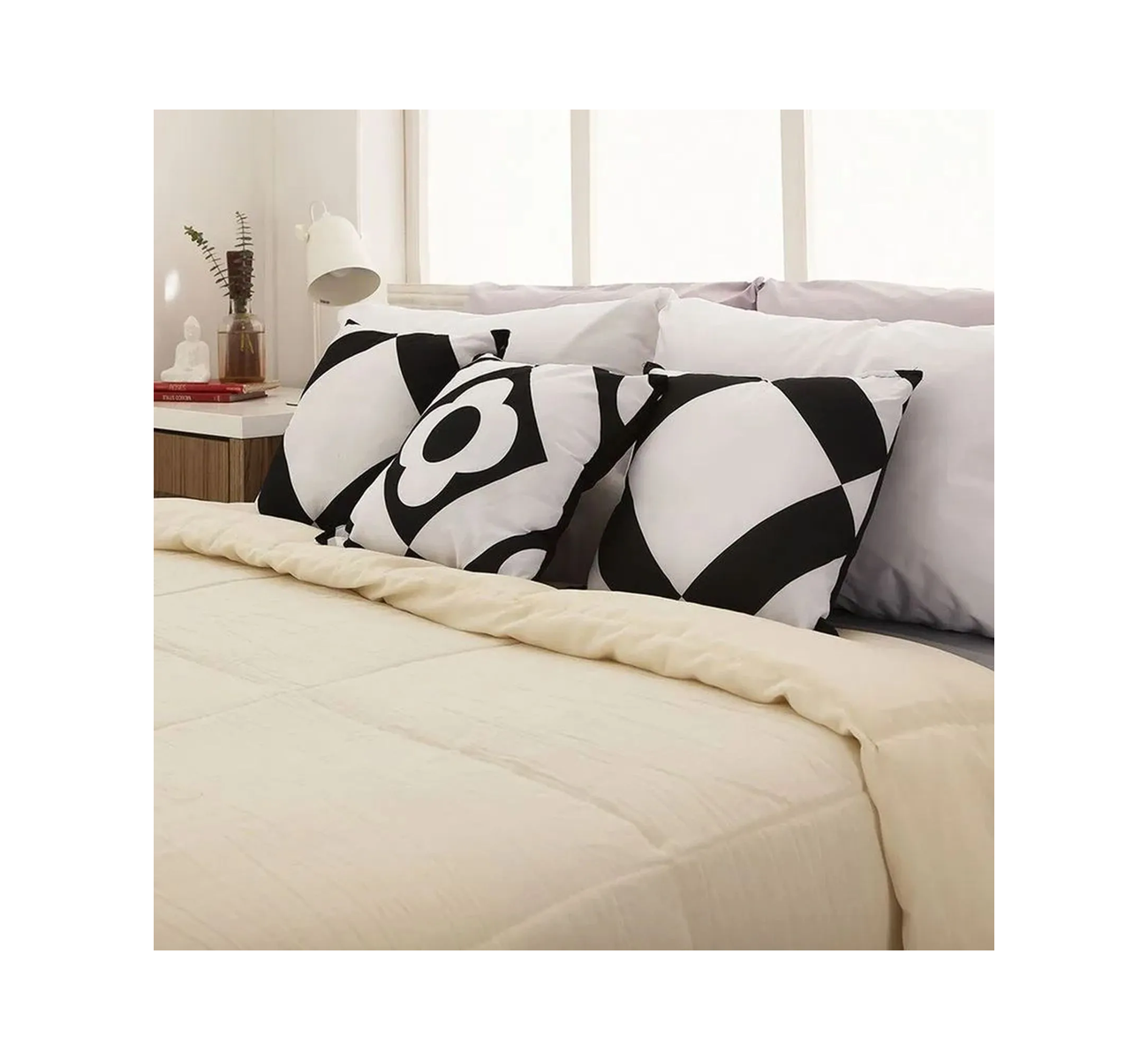 CUBRECAMA DUTY RUSTICO KING NATURAL CASABLANCA