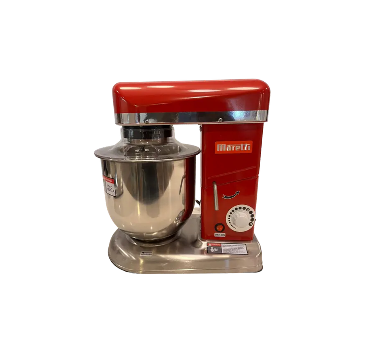 BATIDORA PLANETARIA MIXER-7XP RED MORETTI