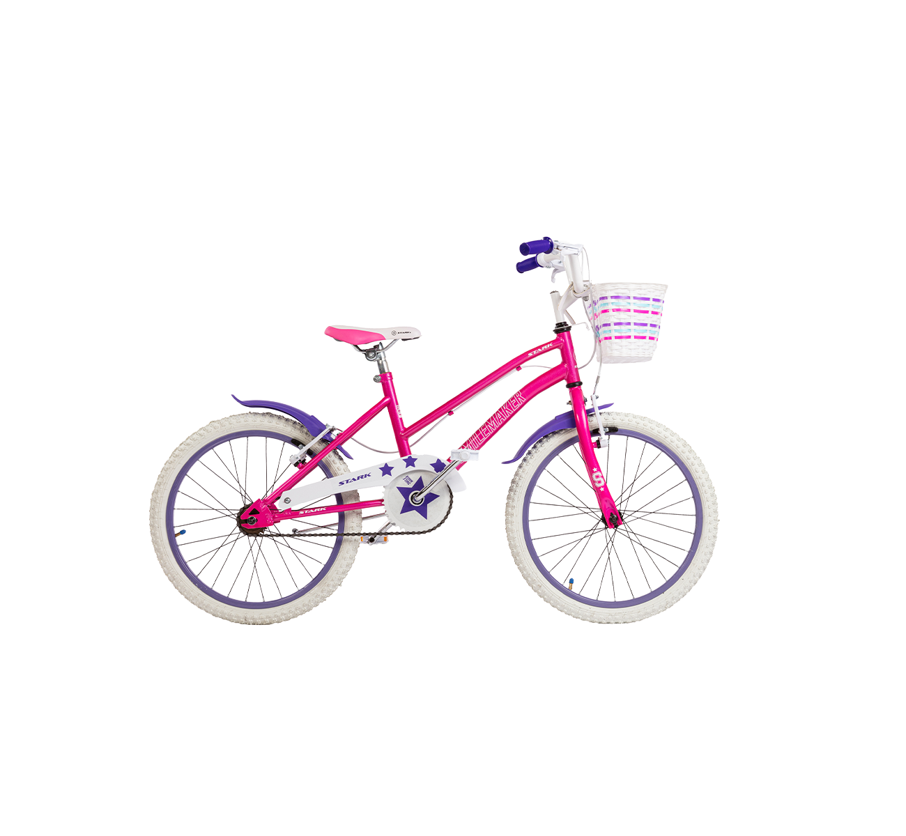 BICICLETA RODADO 20 SMILE MAKER STARK
