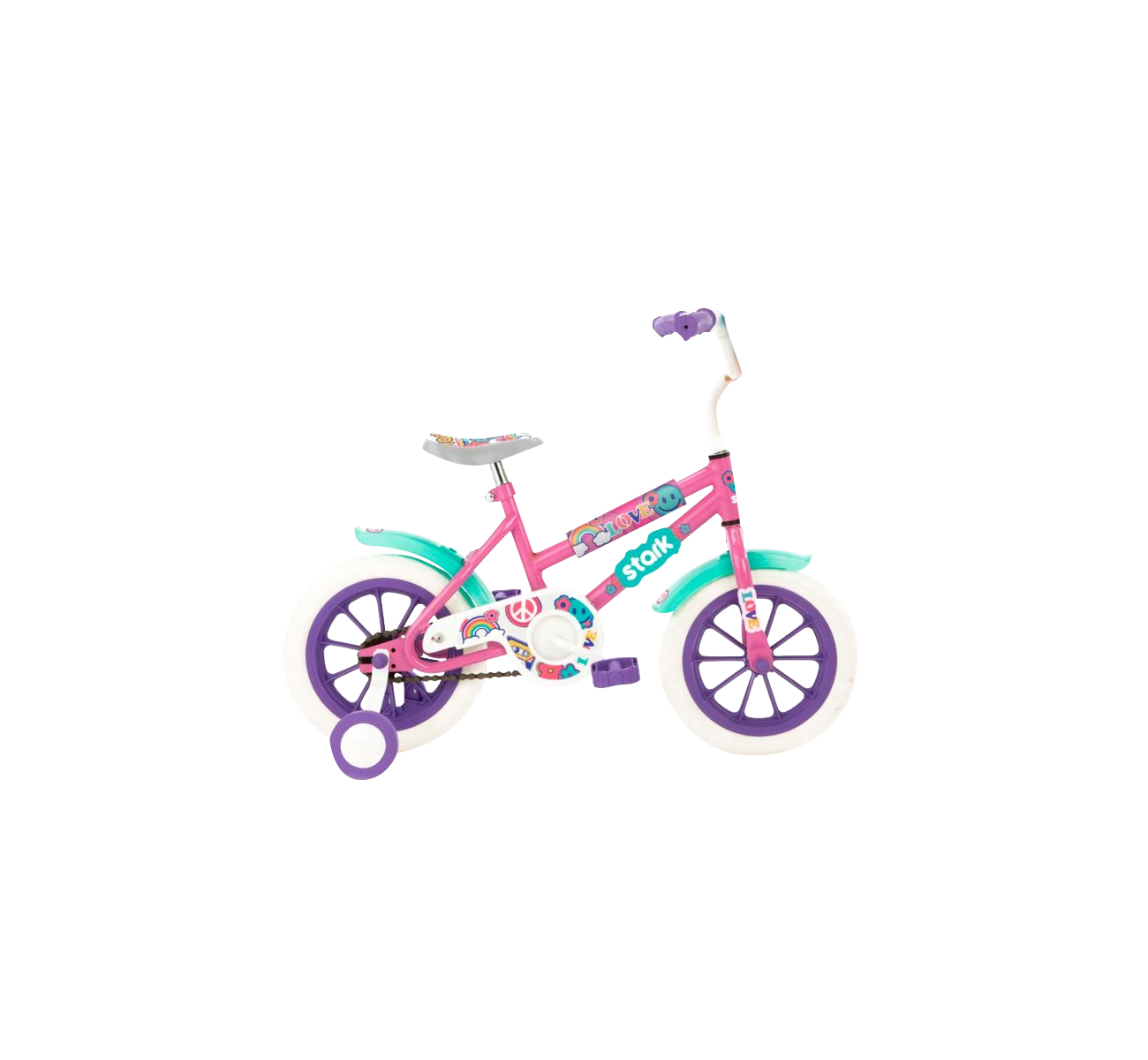 BICICLETA RODADO 12 NENA LOVE STARK