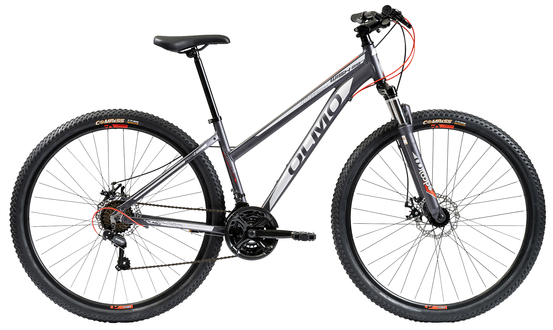 BICICLETA MTB RODADO 29 ALUMINIO WISH 295 OLMO
