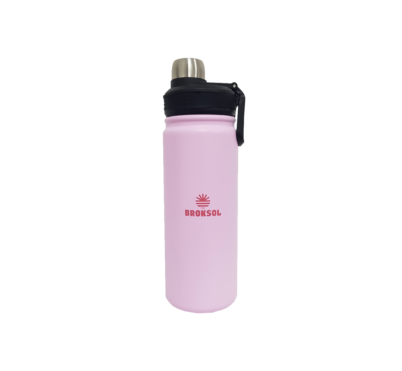 BOTELLA TERMICA 650ML ROSA TER-BOT650RS BROGAS