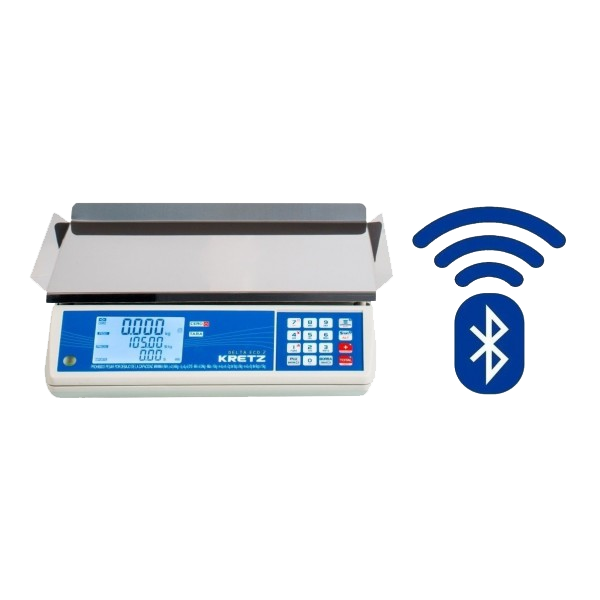 BALANZA DIGITAL 15KG BLUETOOTH DELTA ECO 2 BT KRETZ