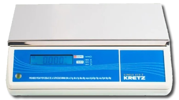 BALANZA DIGITAL SINGLE ECO 2 30 KG KRETZ