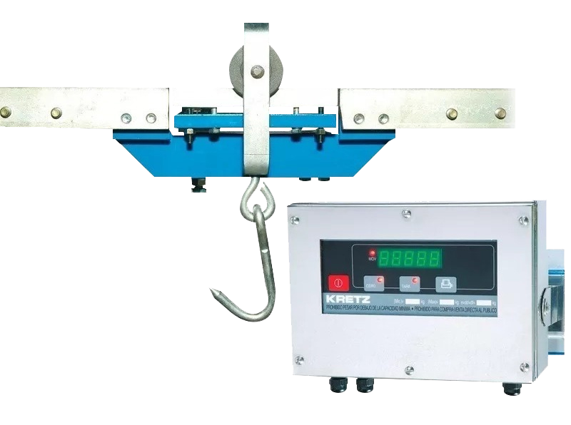BALANZA DIGITAL RIELERA 600KG X 100G RIE 600 KRETZ