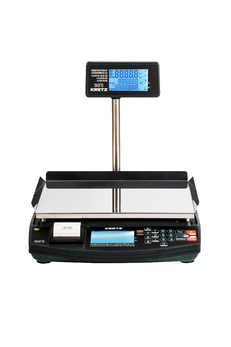 BALANZA DIGITAL CON BLUETOOTH AURA ECO KRETZ