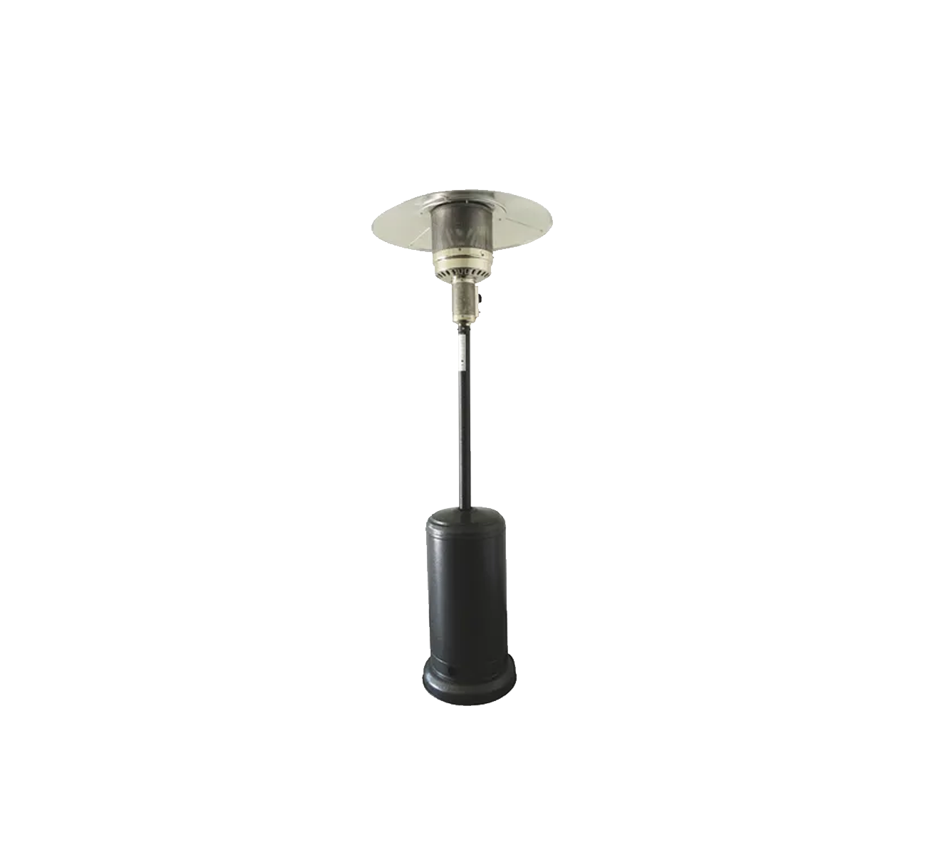 CALEFACTOR DE PATIO NEGRO TIPO HONGO A GAS KLDHCP01 KLD