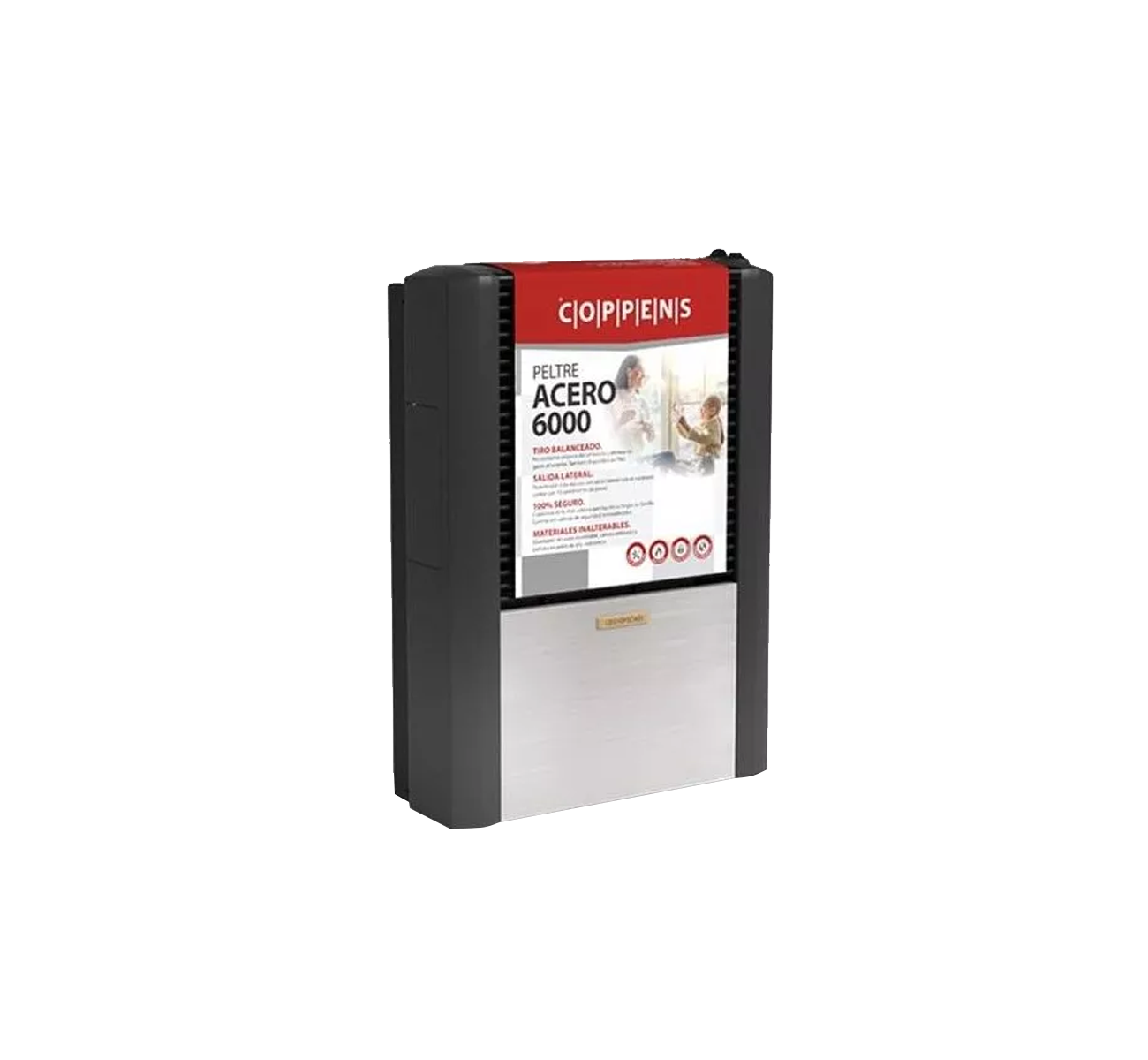 CALEFACTOR 6000 KCAL/H TIRO BALANCEADO IZQ C60BIPAM COPPENS