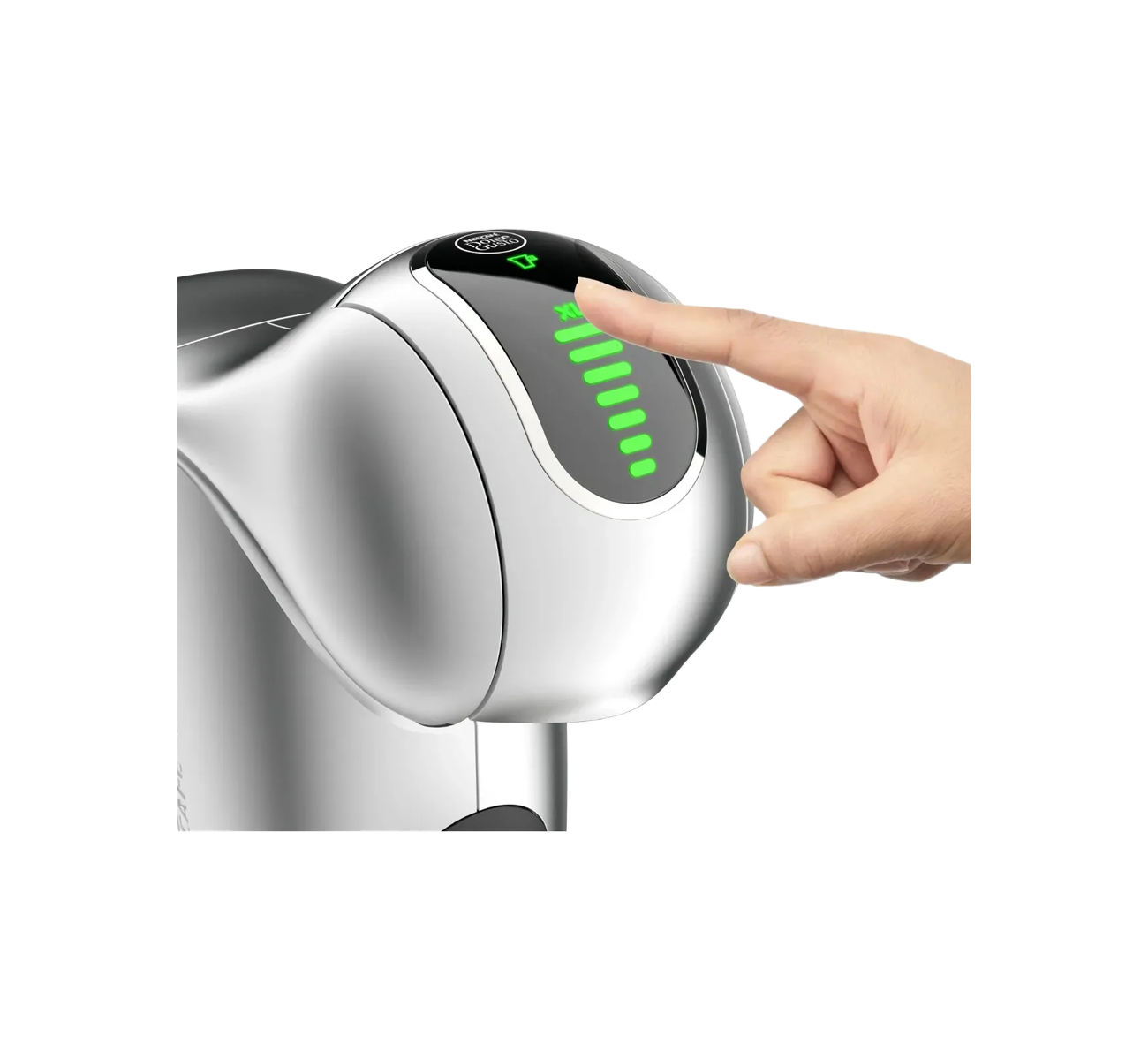 CAFETERA GENIO S TOUCH 0.8LTS SILVER PV440E58 MOULINEX