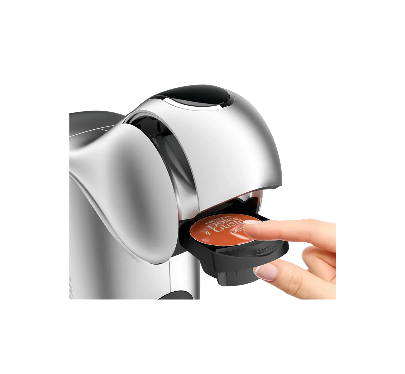 CAFETERA GENIO S TOUCH 0.8LTS SILVER PV440E58 MOULINEX