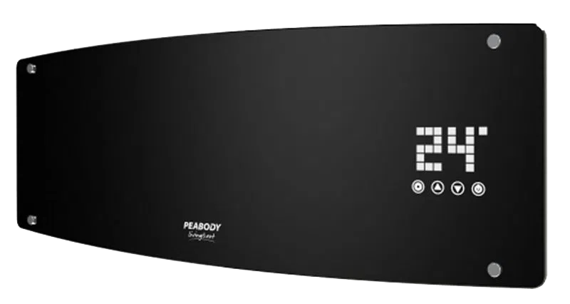 CALOVENTOR DIGITAL DE PARED UVC 2000W NEGRO PE-CVU20N PEABODY