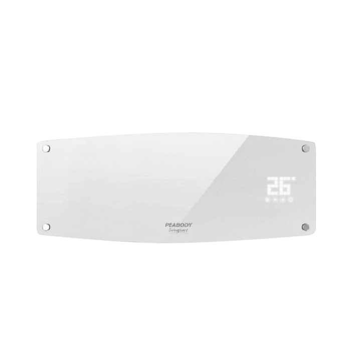 CALOVENTOR DIGITAL DE PARED UVC 2000W BLANCO PE-CVU20B PEABODY