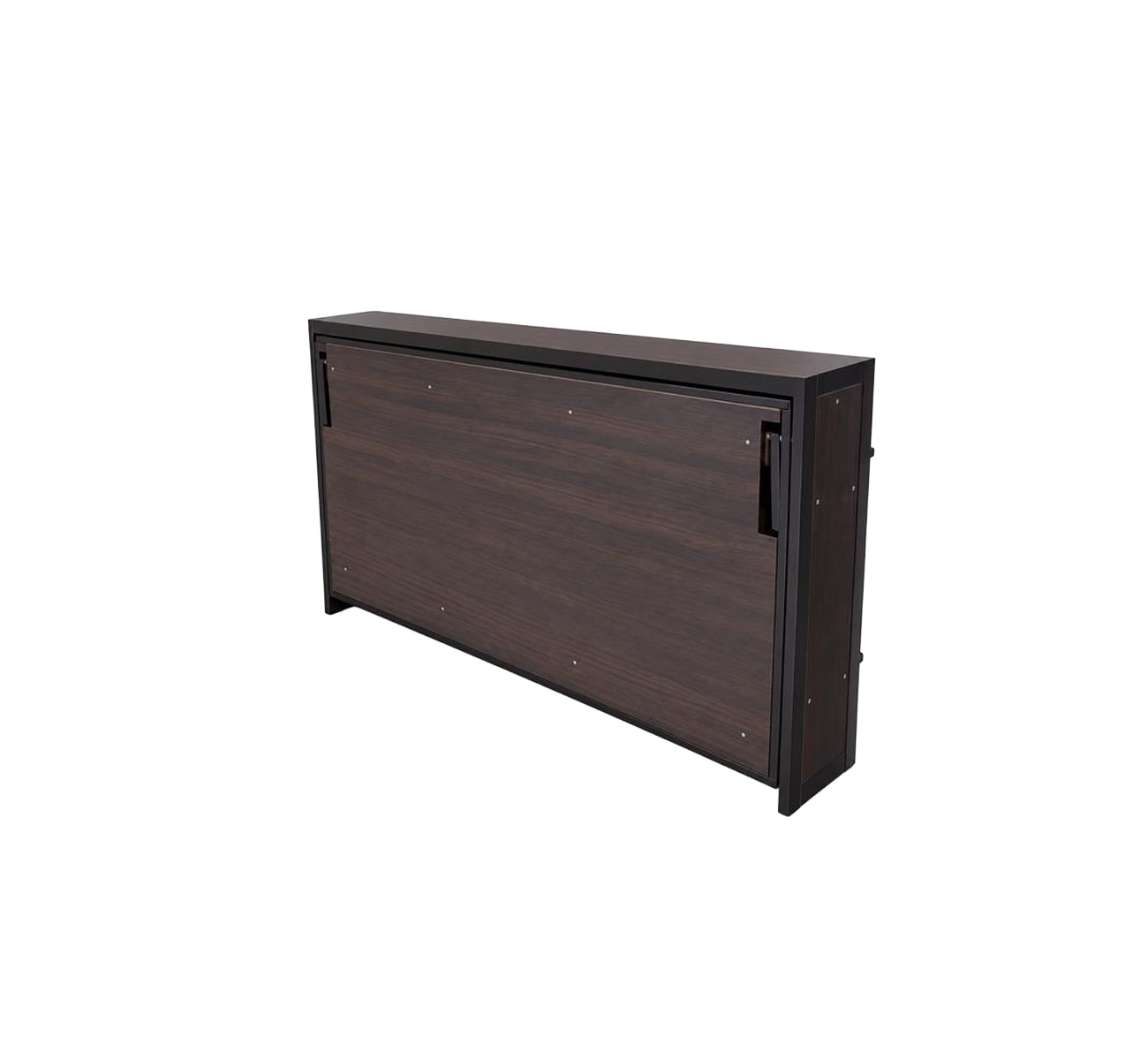 CAMA REBATIBLE OCULTA 1 PLAZA NEGRA AIMARETTI