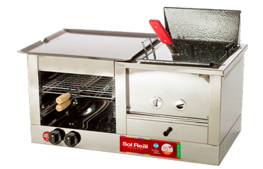 CARLITERO MULTIPLE CON FREIDORA Y PLANCHA