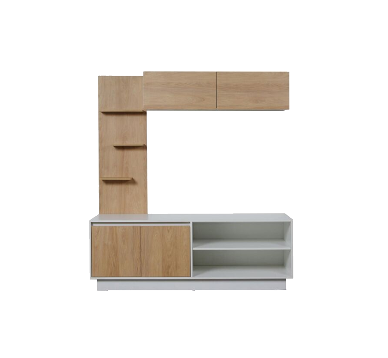 CENTRO DE ENTRETENIMIENTO CALABRIA 1.62 HICKORY/BLANCO 35532456 RICCHEZZE