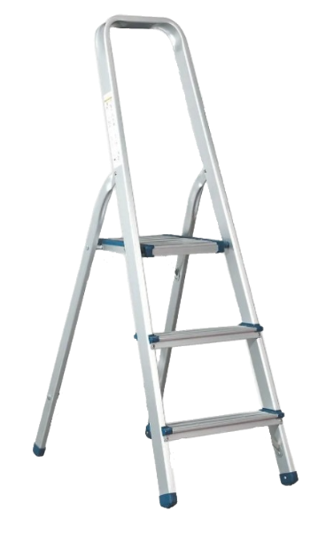 ESCALERA ALUMINIO 3 ESCALONES KLD1750 KLD
