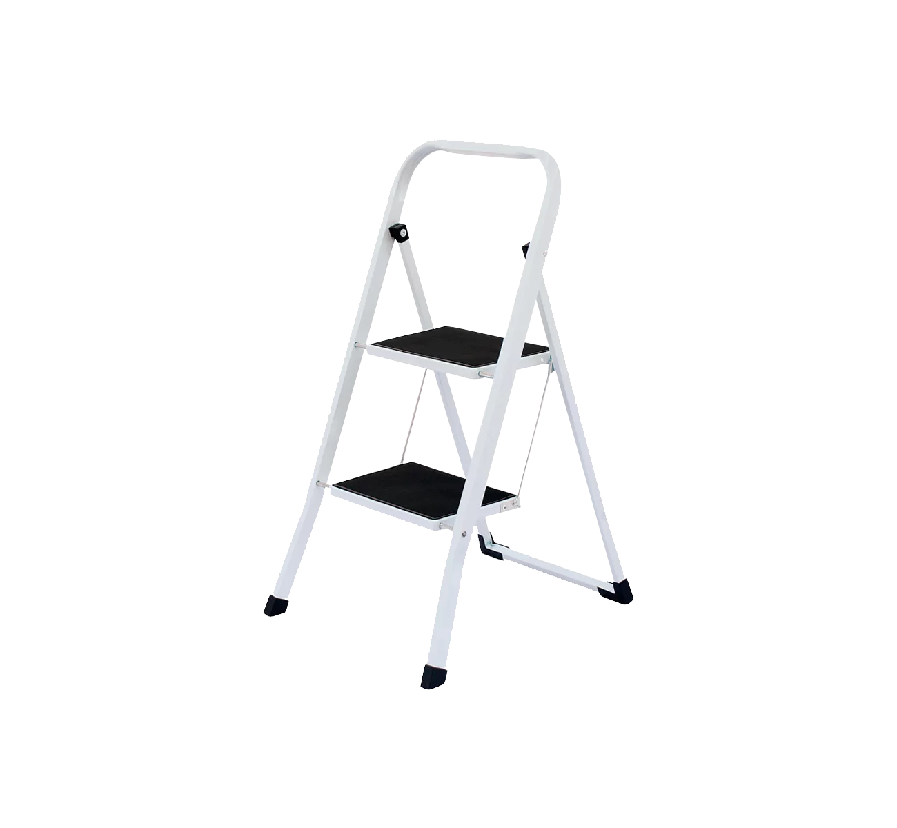 ESCALERA METALICA PLEGABLE 2 ESCALONES OB-E2 ONE BOX