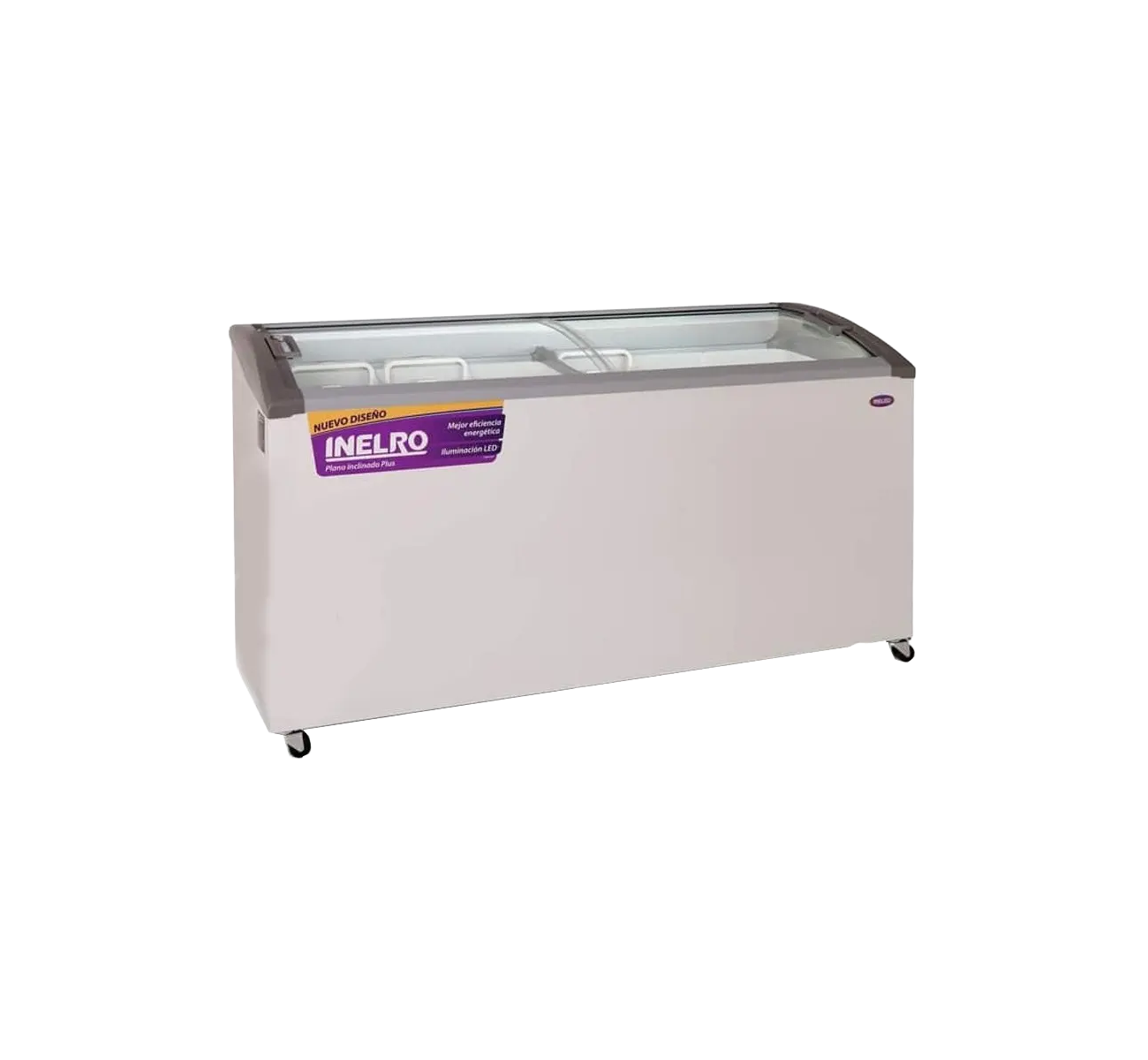 EXHIBIDORA HORIZONTAL 455LTS GRIS FIH-550 PI PLUS INELRO