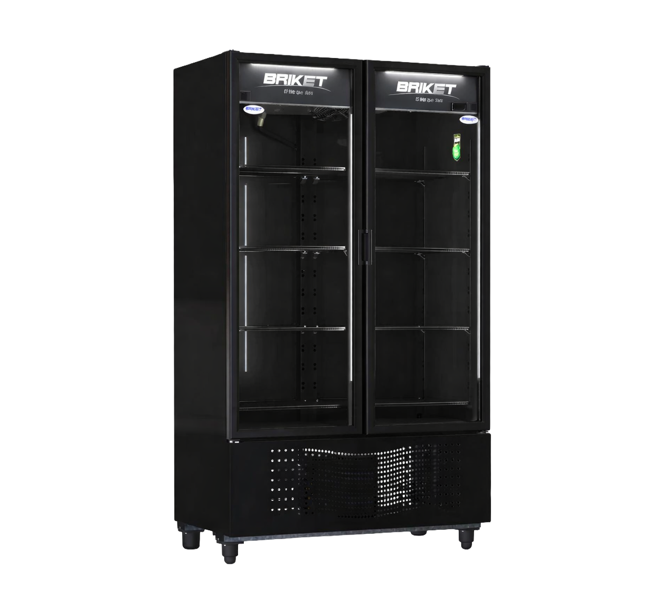 EXHIBIDORA VERTICAL 971LTS NEGRA MASTER 10030 BRIKET