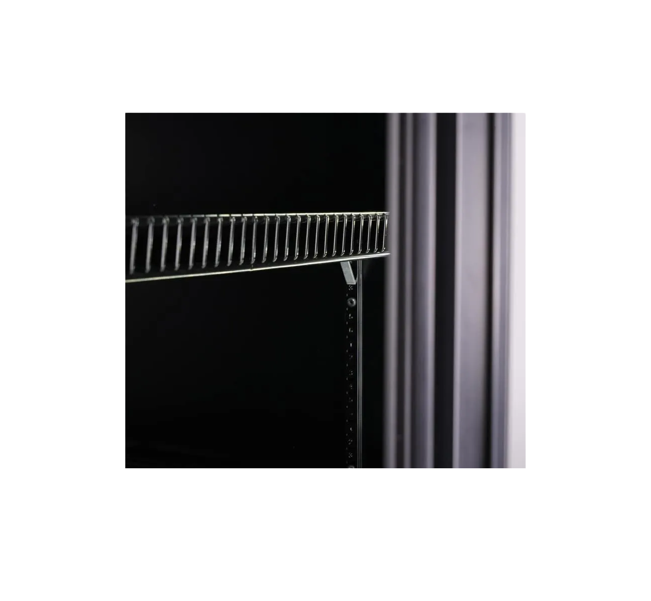 EXHIBIDORA VERTICAL 2 PUERTAS 980LTS BLACK MT-34 INELRO