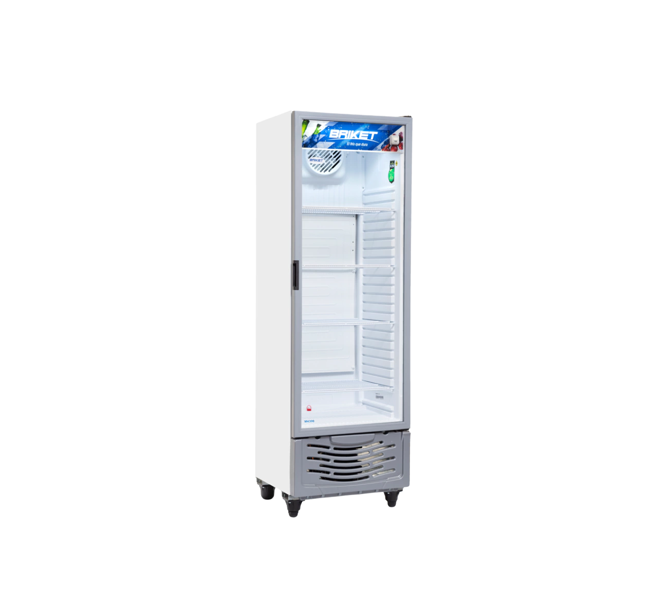 EXHIBIDORA VERTICAL 417 LTS SILVER MASTER 4320 BRIKET