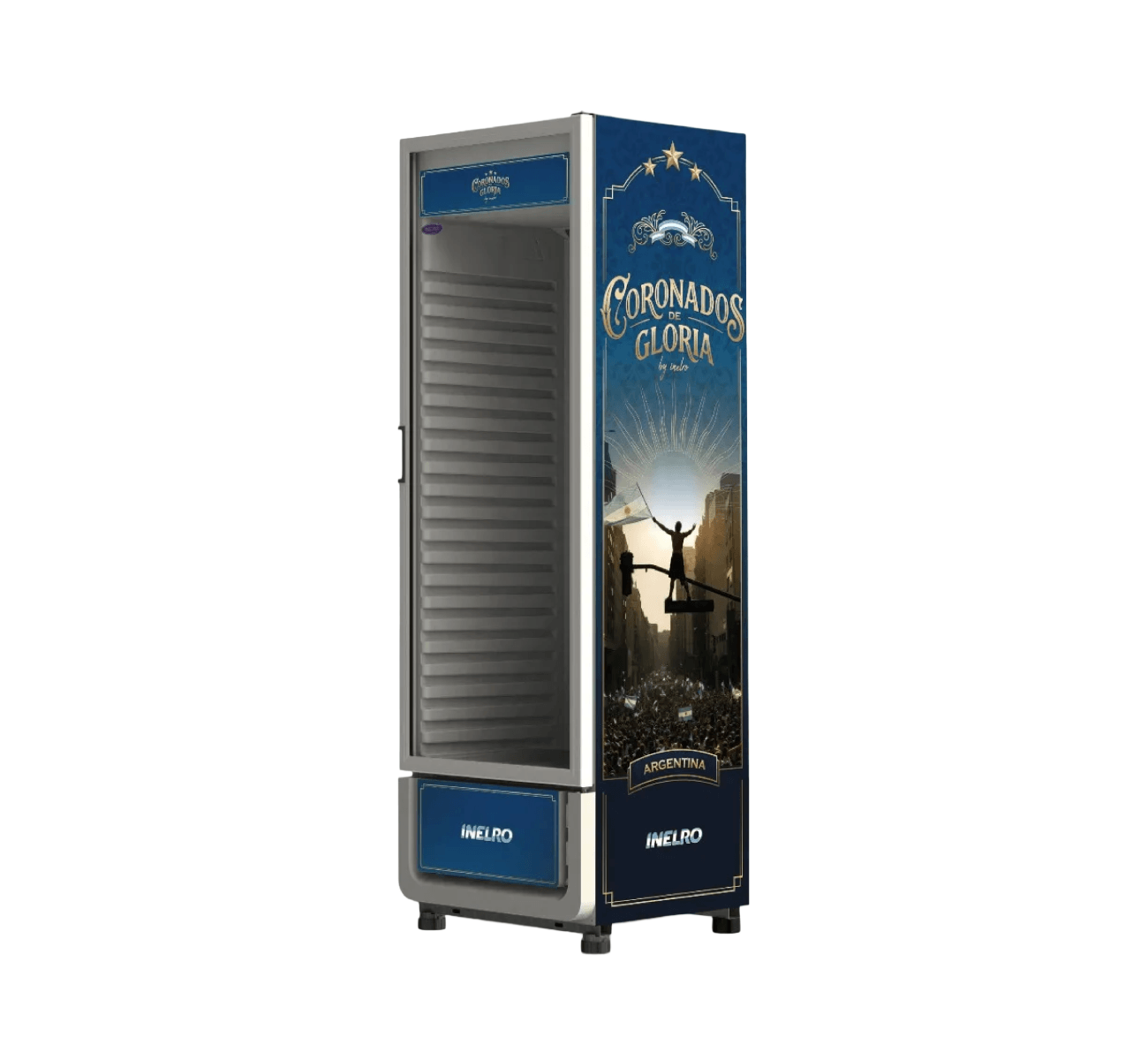 EXHIBIDORA VERTICAL 470L ED.MUNDIAL MT-17 CDG INELRO