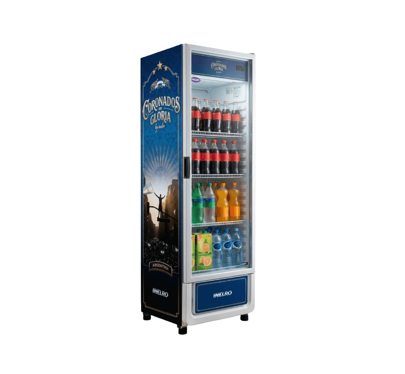 EXHIBIDORA VERTICAL 470L ED.MUNDIAL MT-17 CDG INELRO