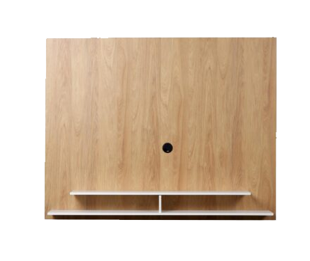 PANEL PARA TV MESINA 1.60MTS HICKORY/BLANCO 732456 RICCHEZZE