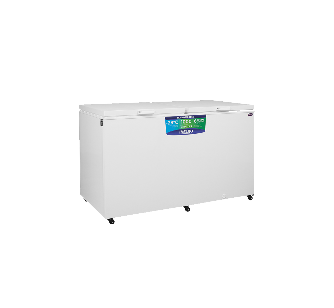 FREEZER HORIZONTAL 937LTS BLANCO FIH-1000 INELRO