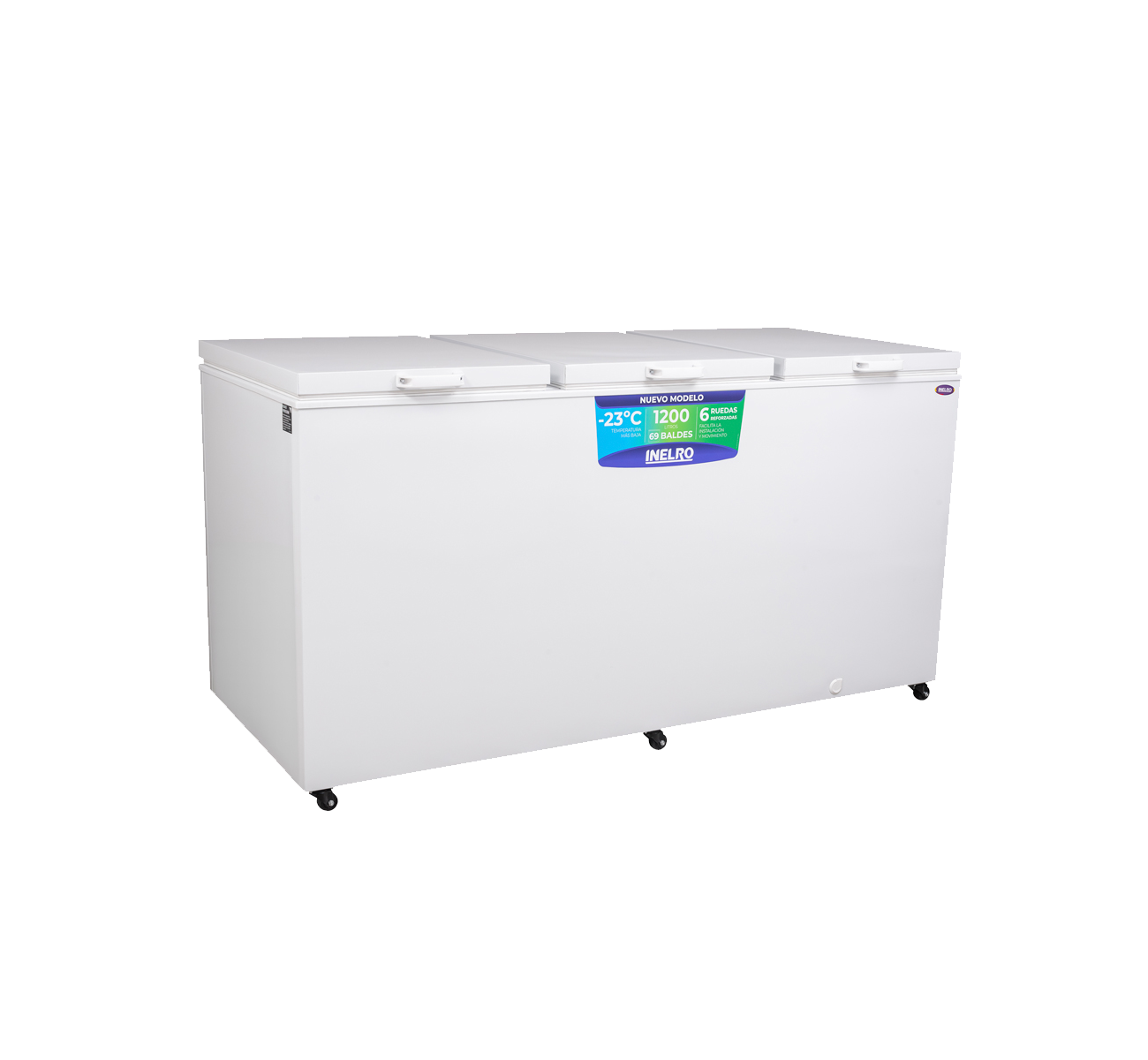 FREEZER HORIZONTAL 1193LTS BLANCO FIH-1200 INELRO