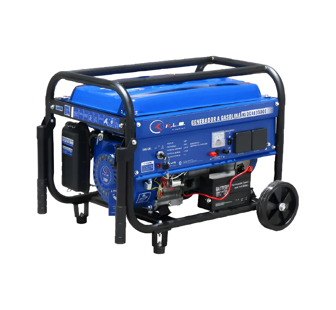 GENERADOR ELECTRICO 2.8KVA 6.5HP ARR. ELECTRICO KLDGAE3500E KLD