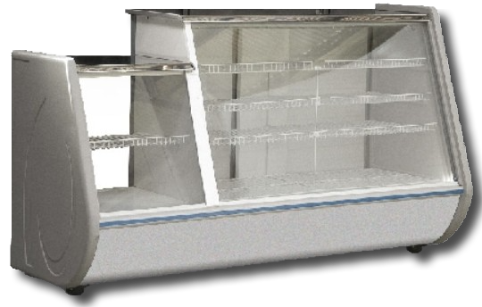HELADERA MOSTRADOR VITRINA LINEA WINNIPEG 1700W BESTCOLD