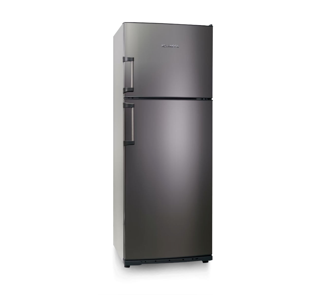 HELADERA CON FREEZER 413LTS. KHDA43/7 ACERO INOX KOHINOOR