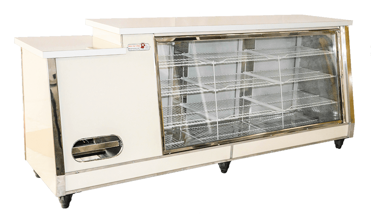 HELADERA MOSTRADOR TAPA RECTA AMIGA 2000 NU.SE.LUJ