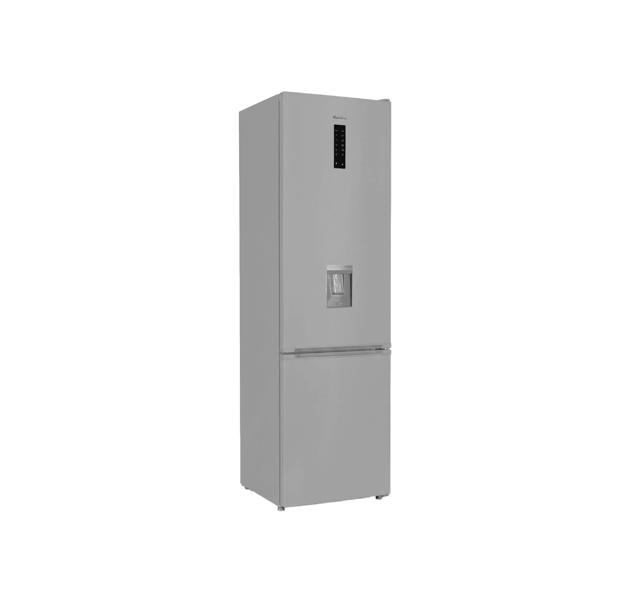 HELADERA 379 LTS NO FROST INVERTER SILVER KHTC37DS KULTEK