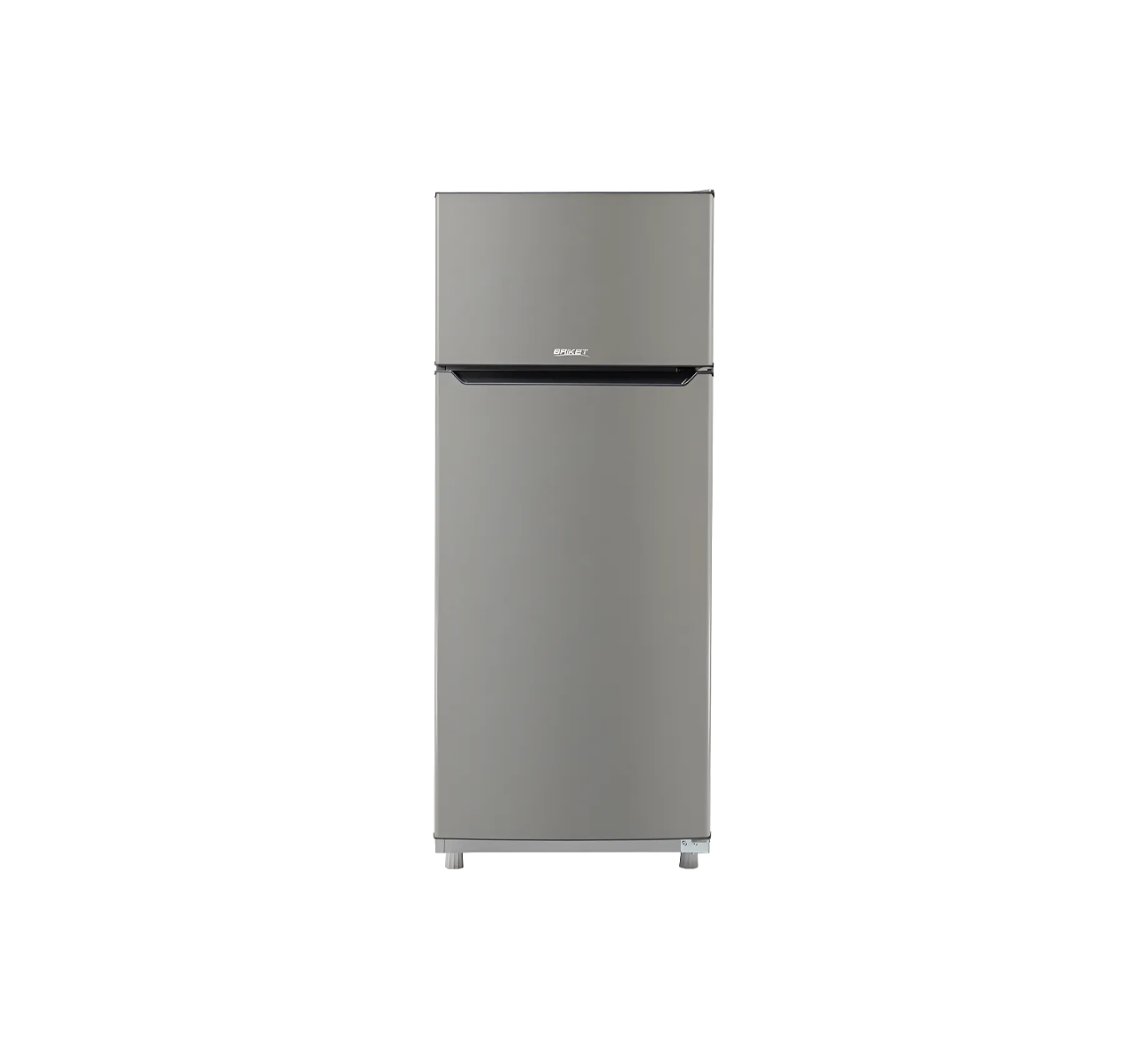 HELADERA CON FREEZER 322LTS PLATA BK2F-1620V BRIKET