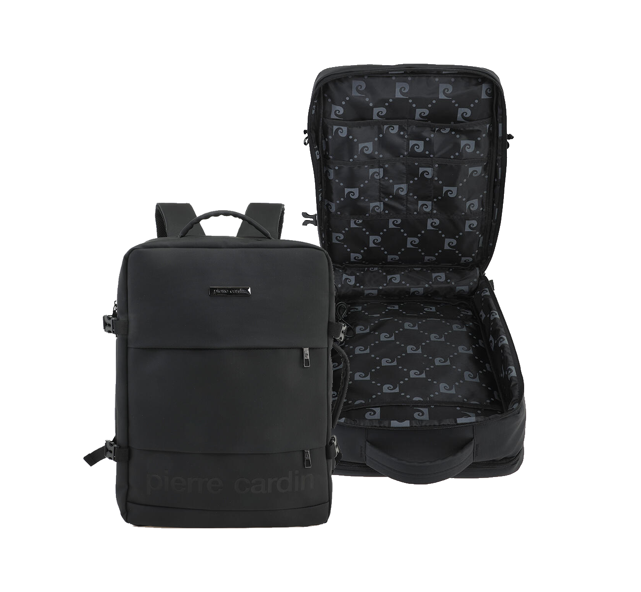 MOCHILA PORTANOTEBOOK NEGRA PC1088 PIERRE CARDIN