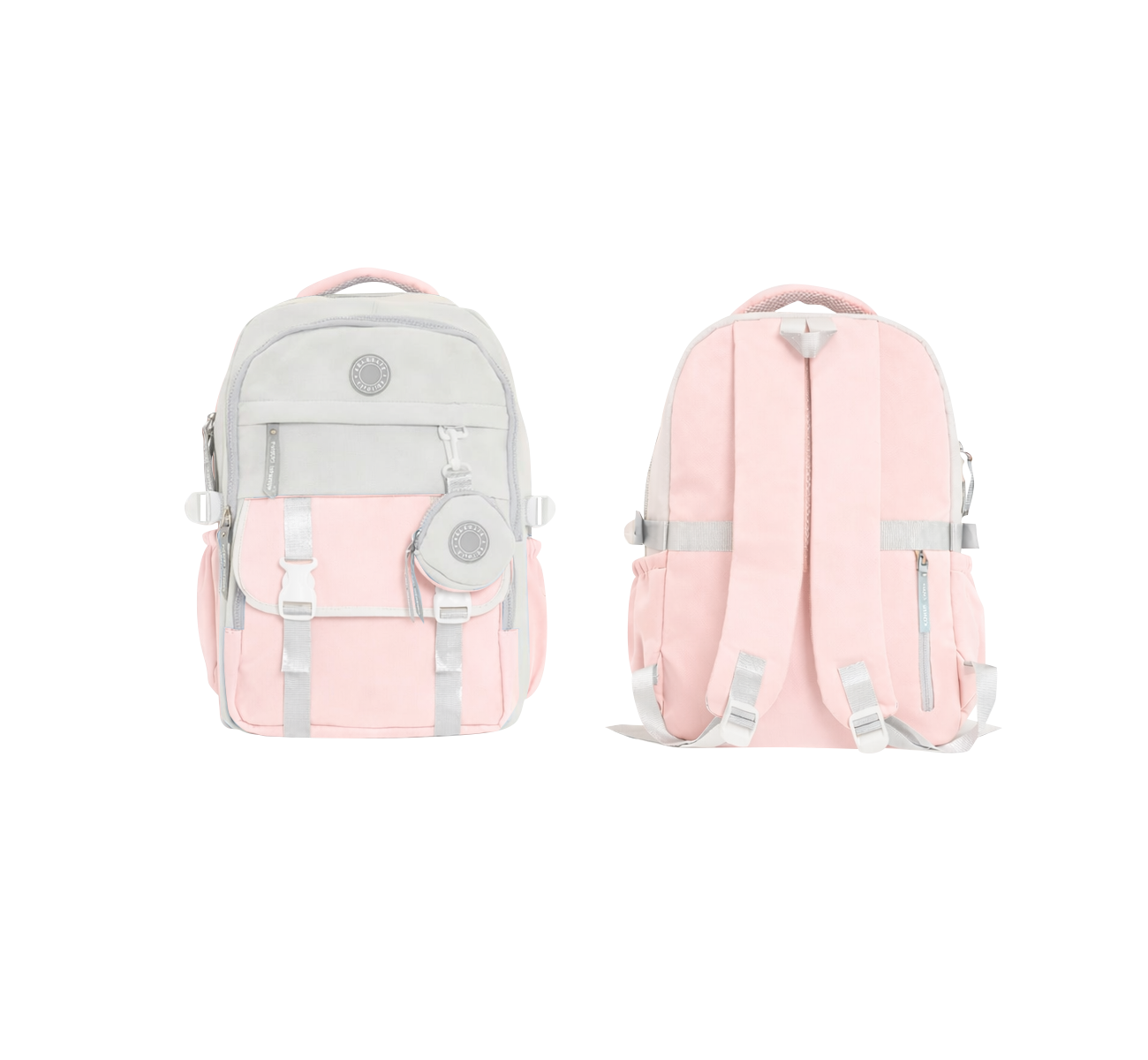 MOCHILA ROSA ACMO22 AGARRATE CATALINA