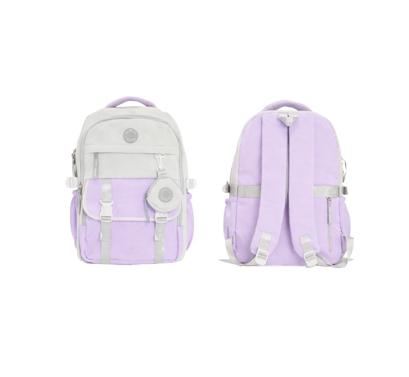 MOCHILA LILA ACMO22 AGARRATE CATALINA