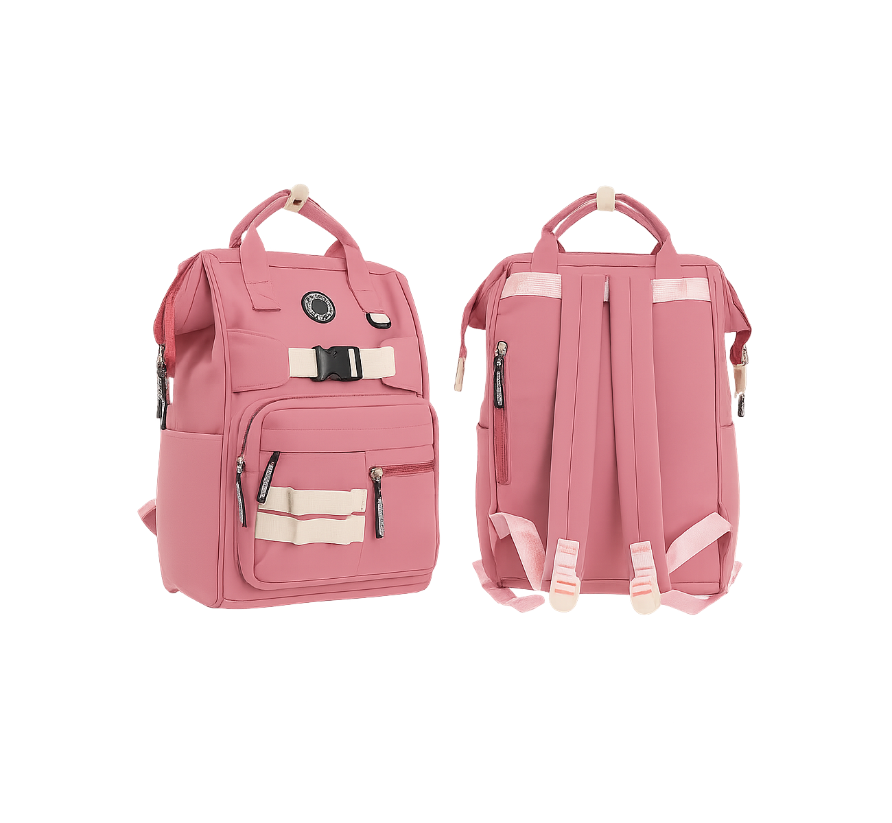 MOCHILA ROSA ACMO27 AGARRATE CATALINA