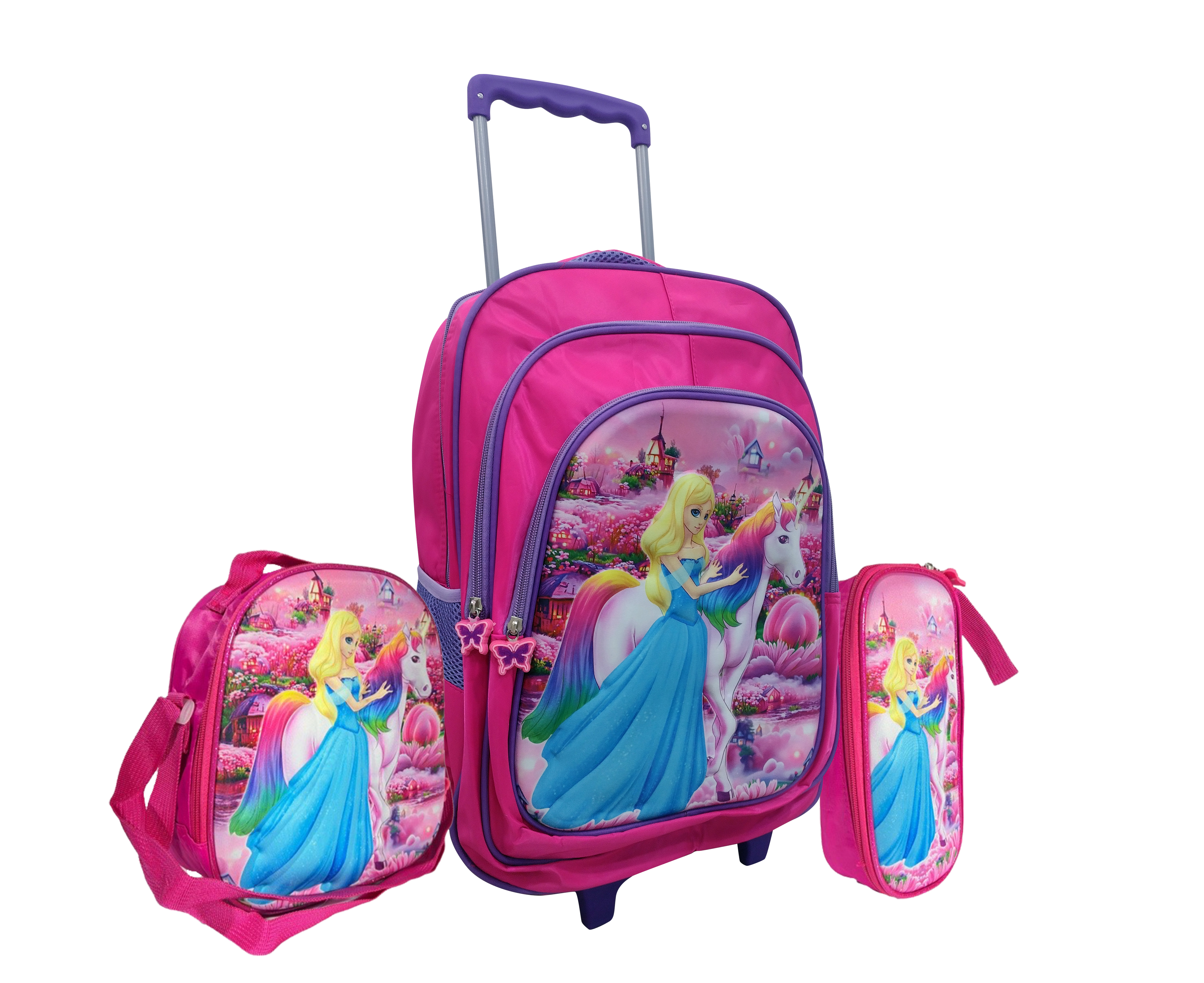 MOCHILA 18" CON CARRO Y ACCESORIOS 2003 PRINCESA OWEN