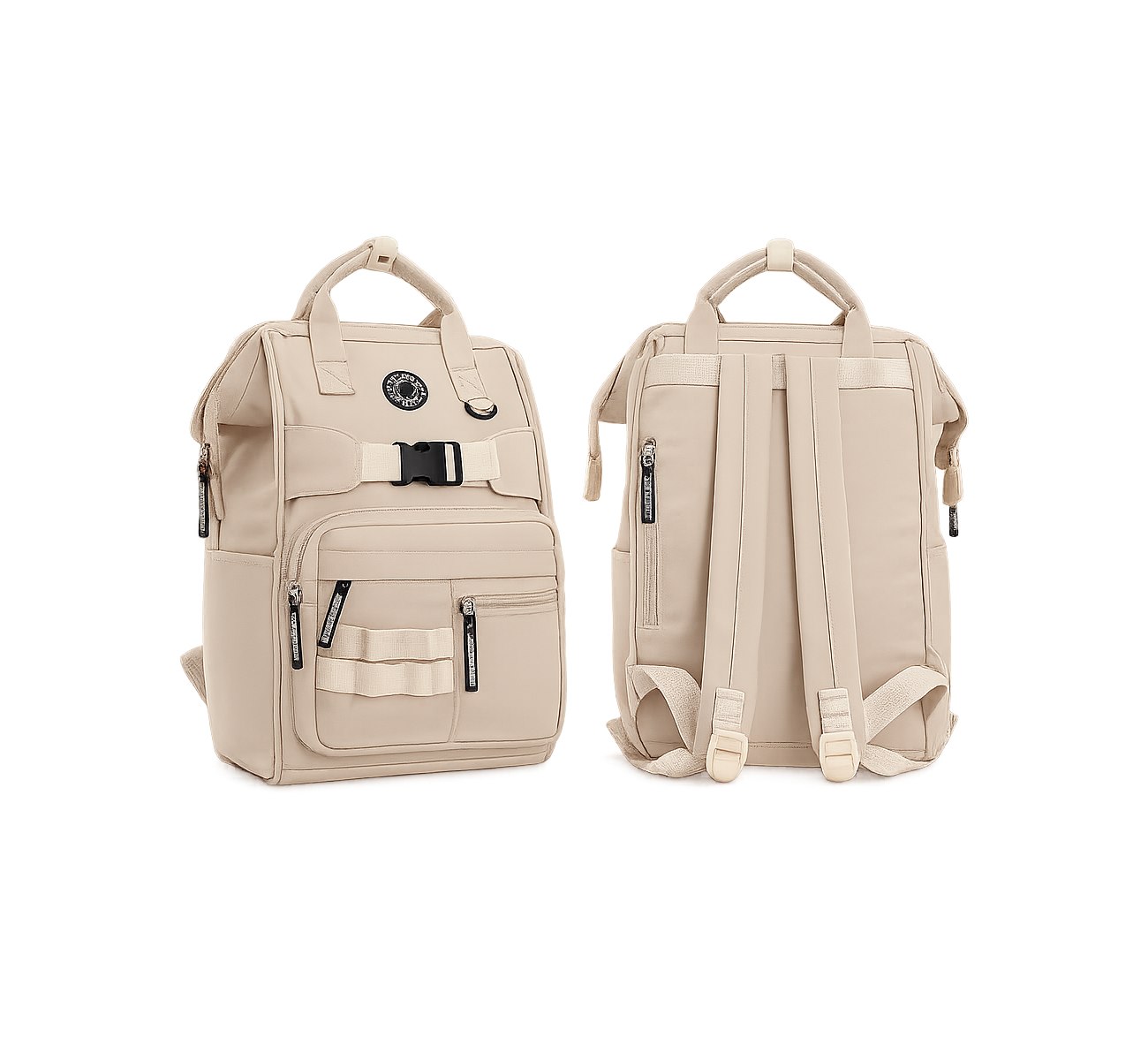 MOCHILA BEIGE ACMO27 AGARRATE CATALINA