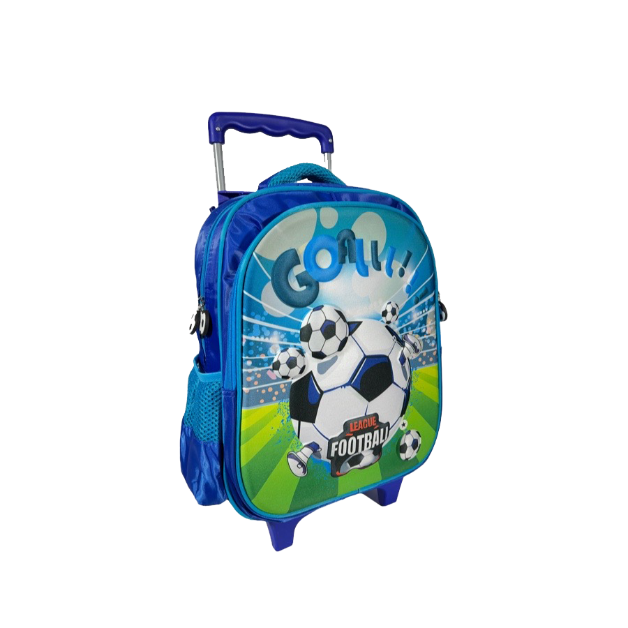 MOCHILA 14" CON CARRO 10064 FOOTBALL OWEN