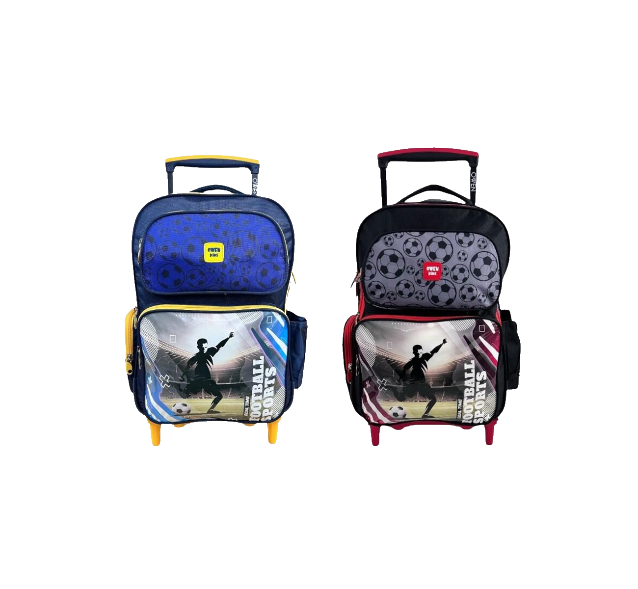 MOCHILA 18" CON CARRO FUTBOL GAB18FUT OWEN