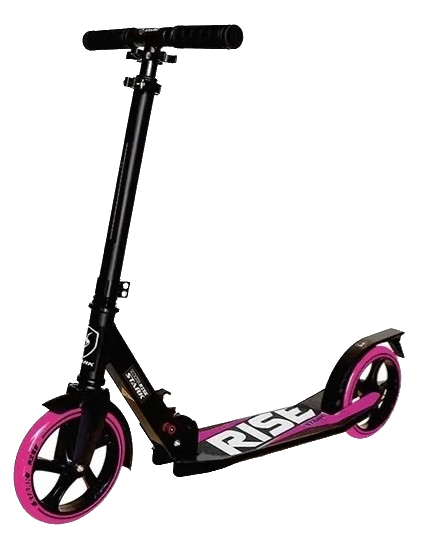 MONOPATIN SCOOTER RUEDAS 200MM FUCSIA RISE STARK
