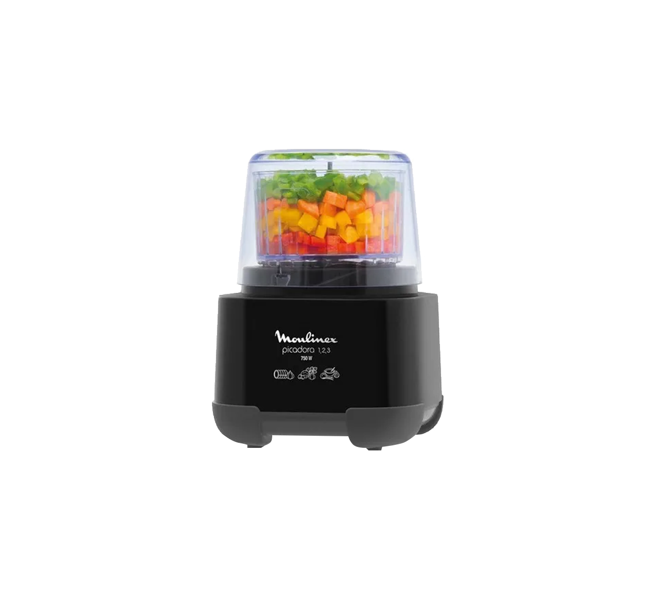 PICADOR ELECTRICO 750W 123 NEGRO AD601858 MOULINEX